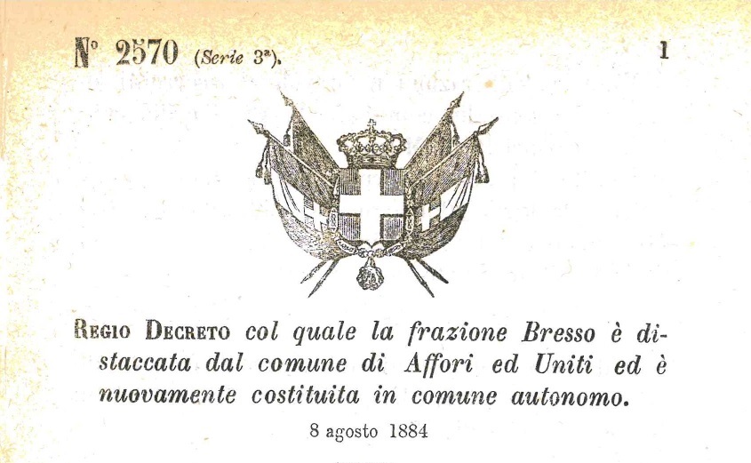 140 anni del Comune di Bresso