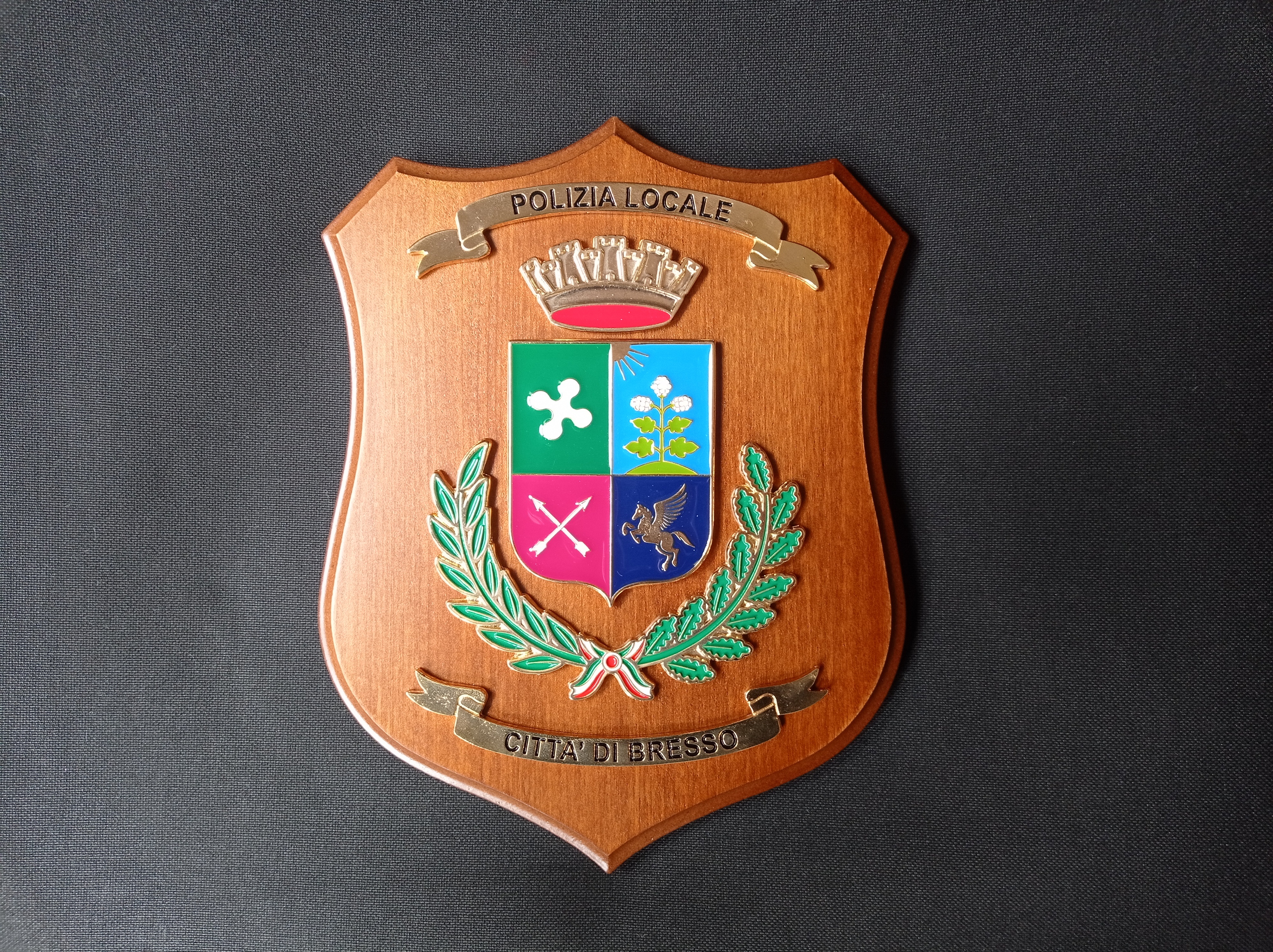 Nuovo Crest per la Polizia Locale di Bresso