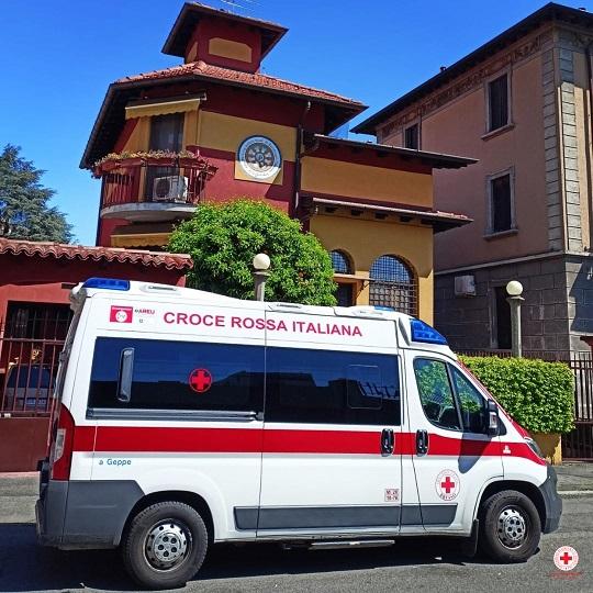 Servizio navetta con la croce rossa italiana