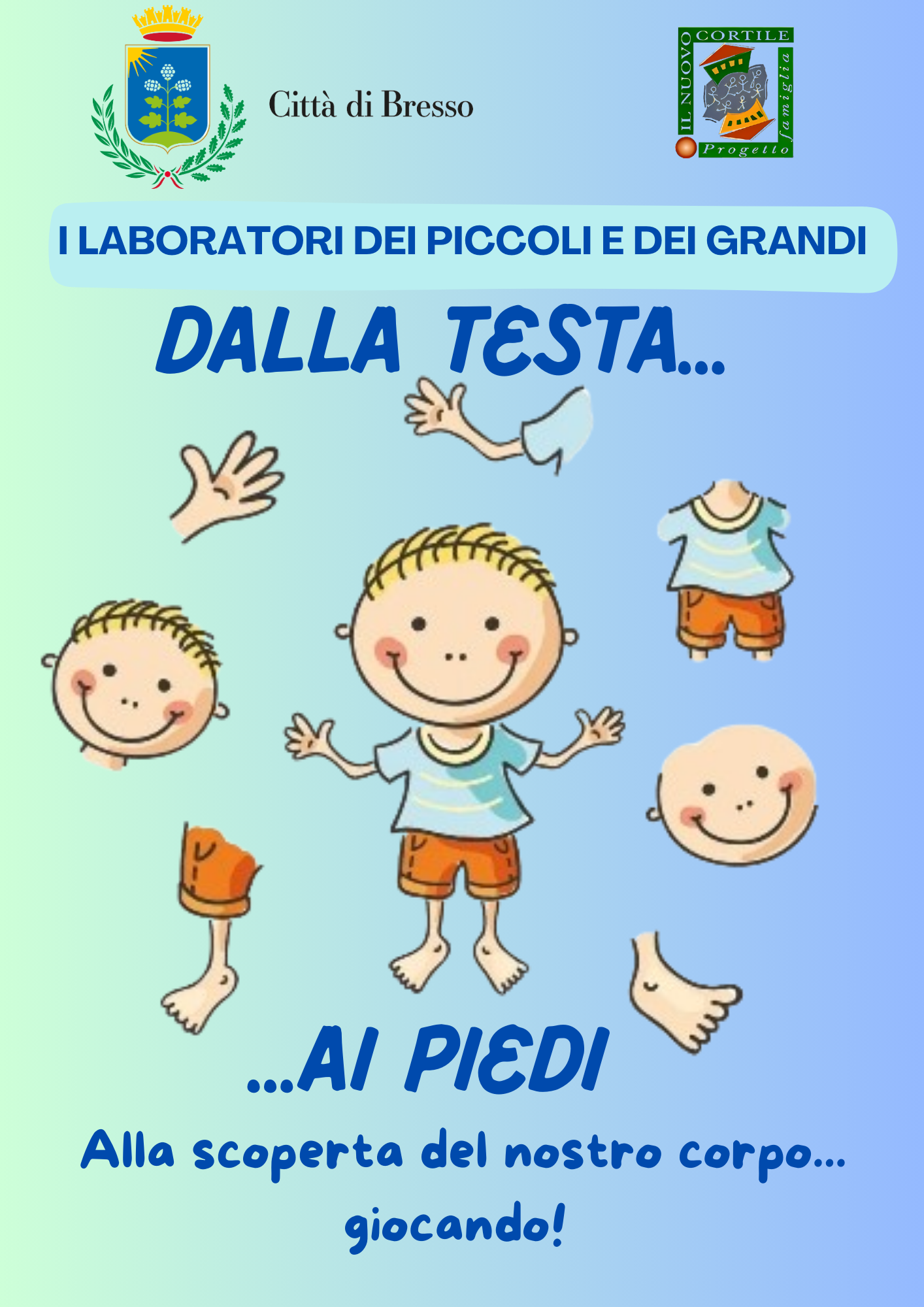 Laboratorio "Dalla testa ai piedi" al Nuovo Cortile